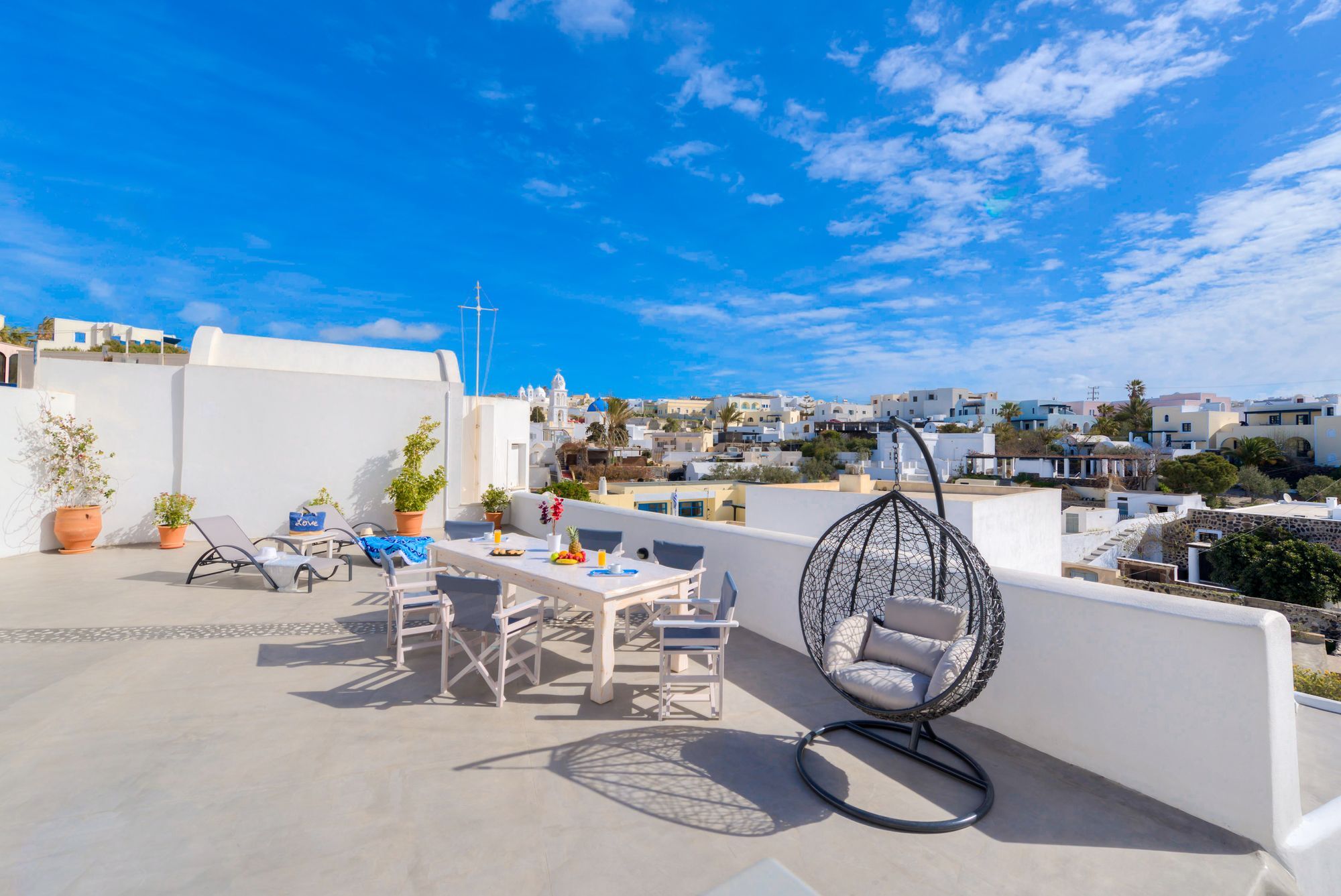 Nereids Villa Santorini Megalochori  Exterior foto